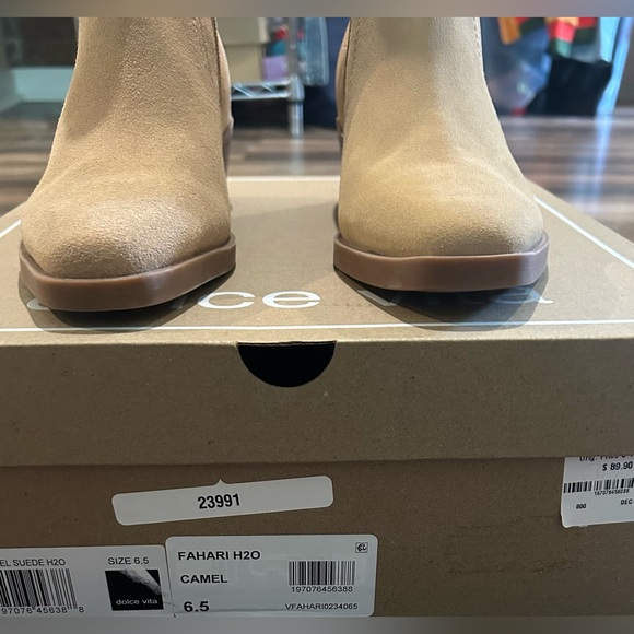 Dolce Vita Camel Ankle Booties - Picture 2 of 14
